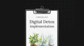 Digital Detox Implementation - Checklist
