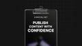 Publish Your Content with Confidence - Checklist