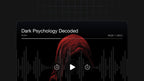 Dark Psychology Decoded - Audio