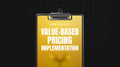 Value-Based Pricing Implementation - Checklist