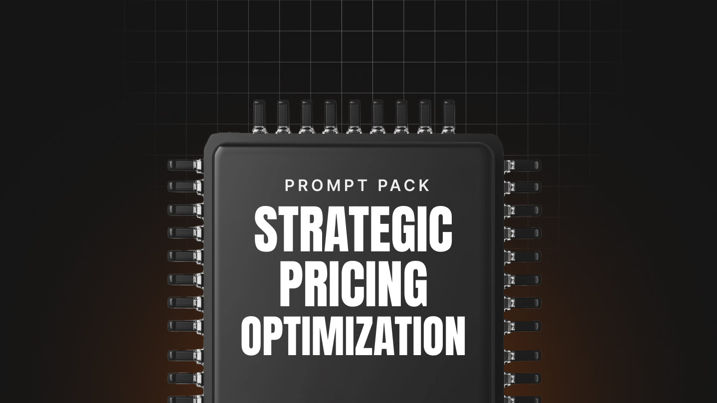Strategic Pricing Optimization - Prompt Pack