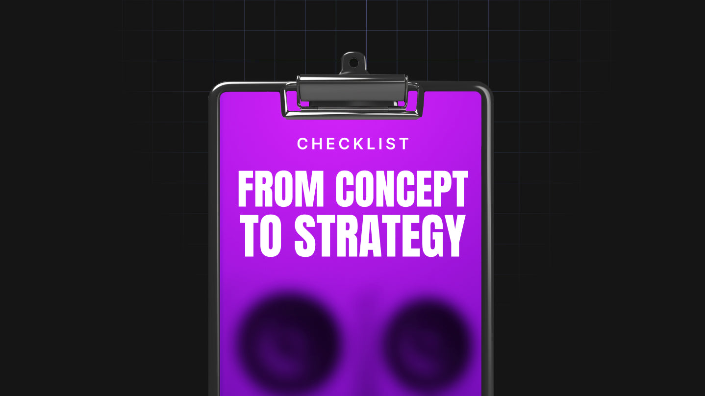 From Concept to Strategy - Checklist