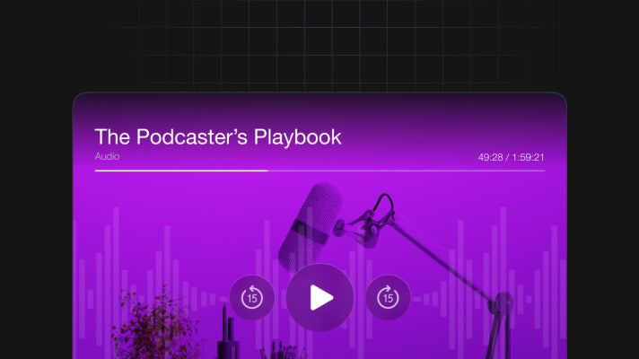 The Podcaster’s Playbook - Audio