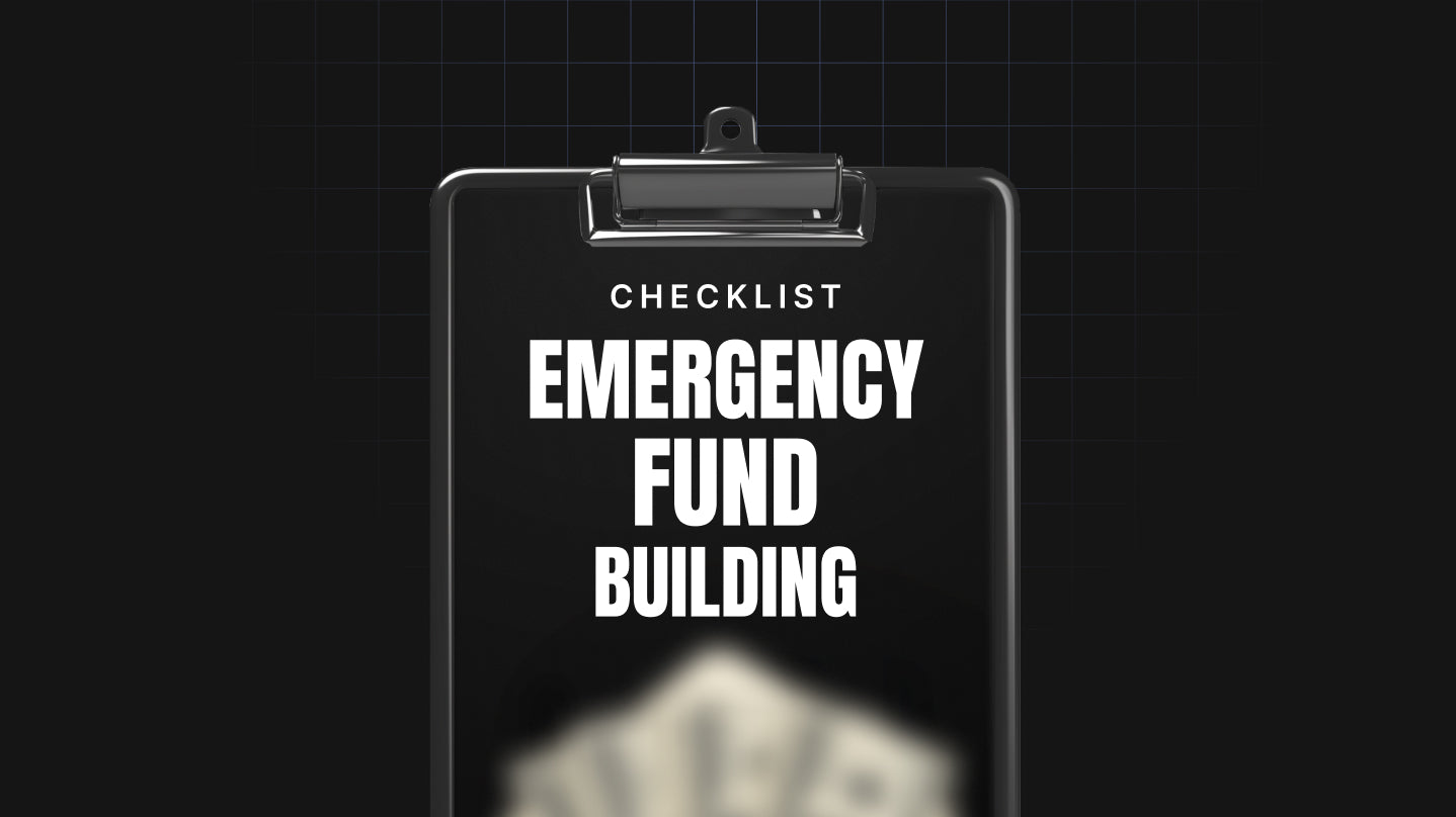 Emergency Fund Building - Checklist