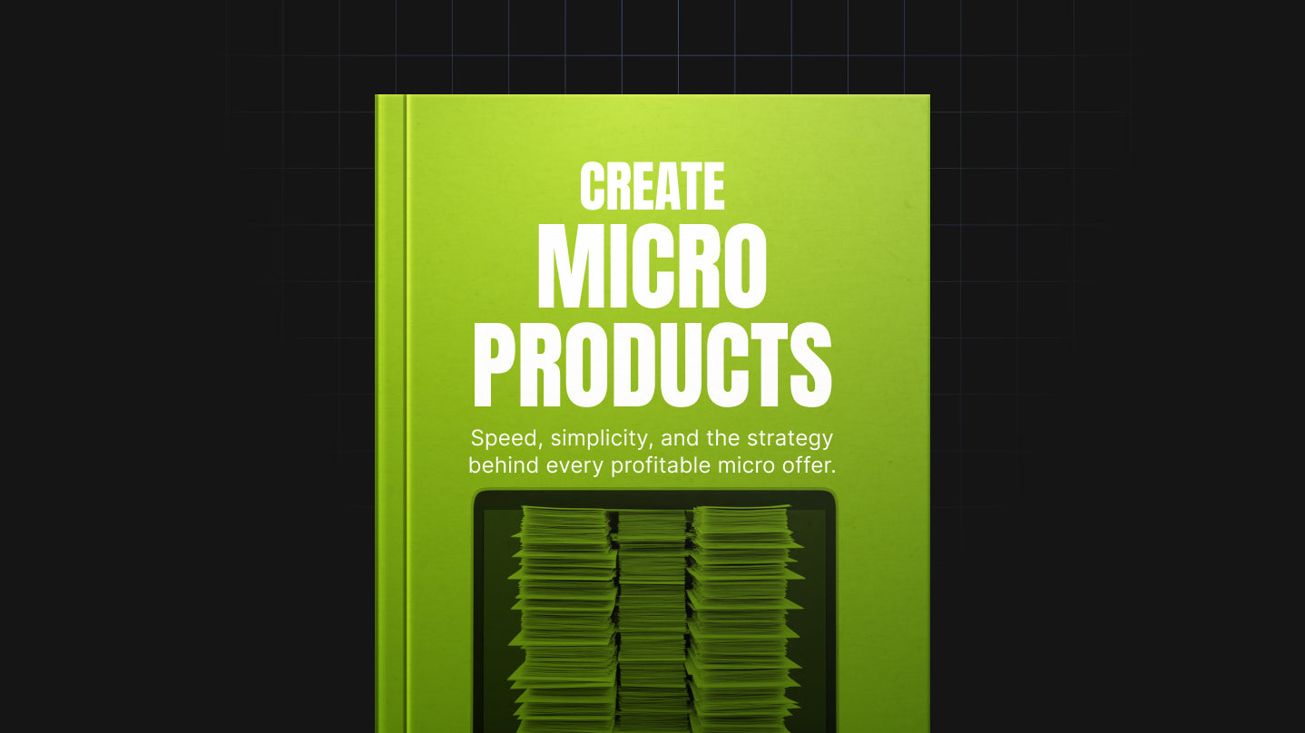 Create Micro Products - Ebook