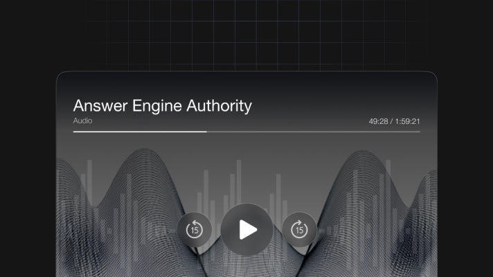 Answer Engine Authority - Audio