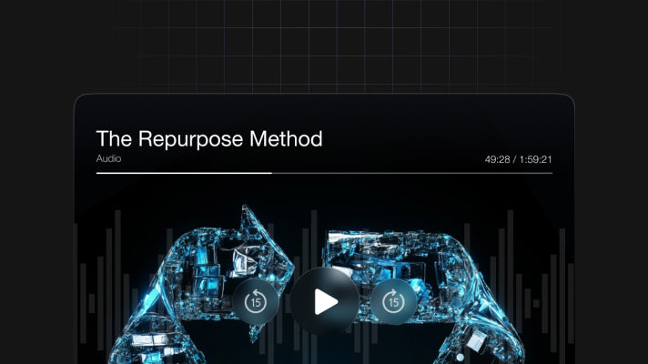 The Repurpose Method - Audio
