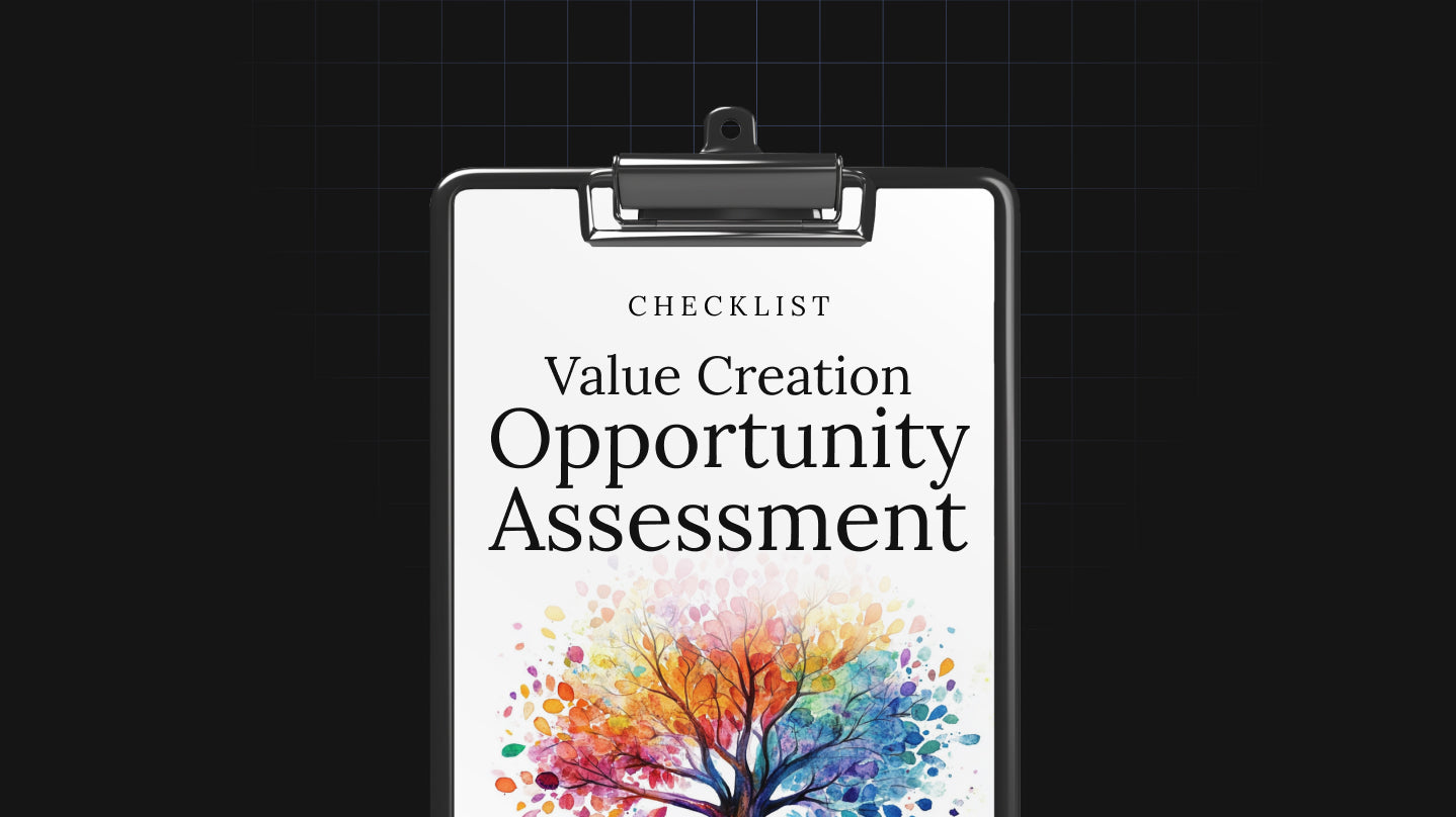 Value Creation Opportunity Assessment - Checklist