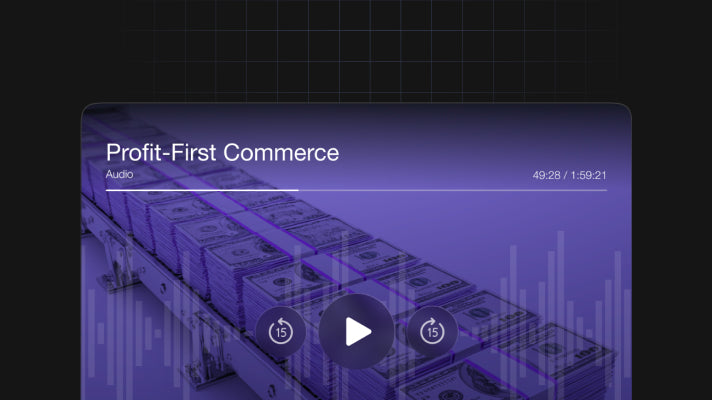 Profit-First Commerce - Audio