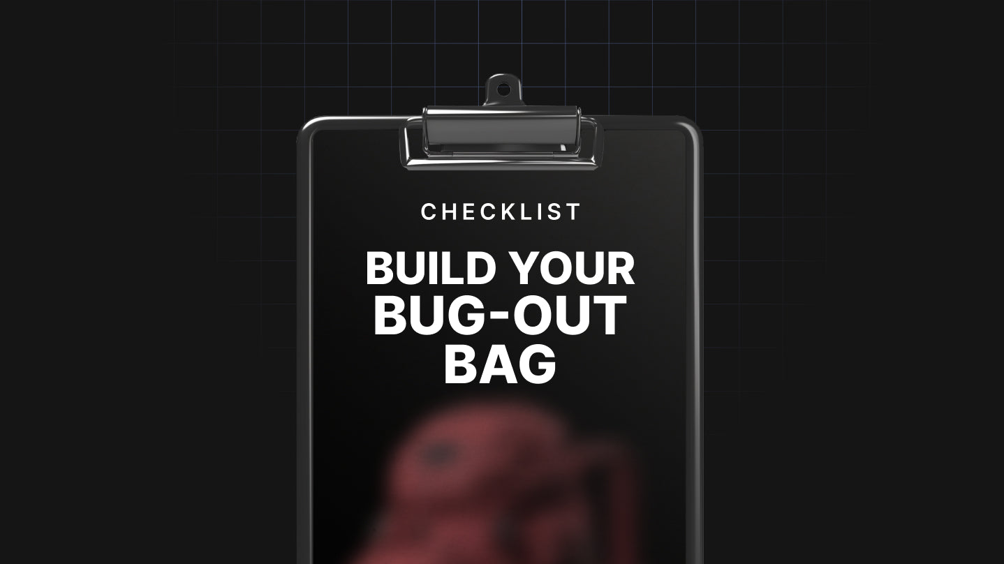 Build Your Bug-Out Bag - Checklist