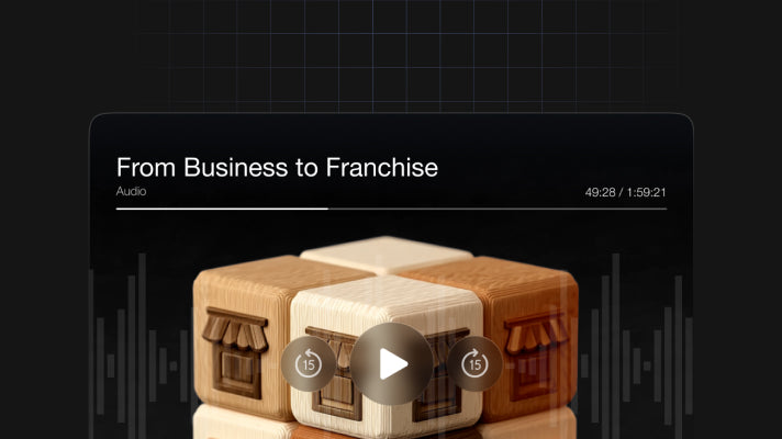 From Business to Franchise - Audio