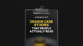Design Case Studies That People Actually Read - Checklist