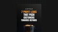 7 Profit Leaks That Push Customers Toward Refunds - List