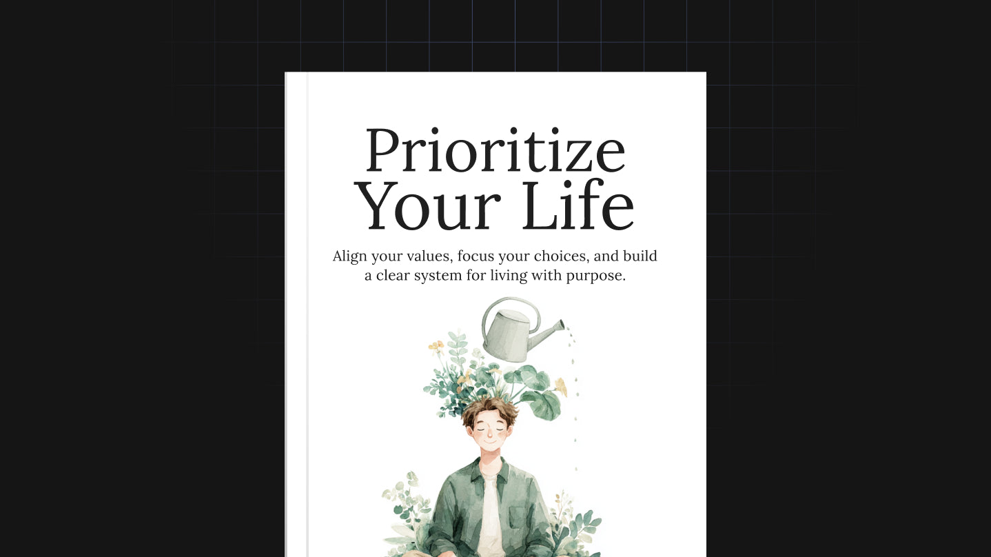 Prioritize Your Life - Bundle