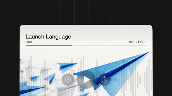 Launch Language - Audio