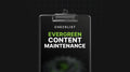 Evergreen Content Maintenance - Checklist