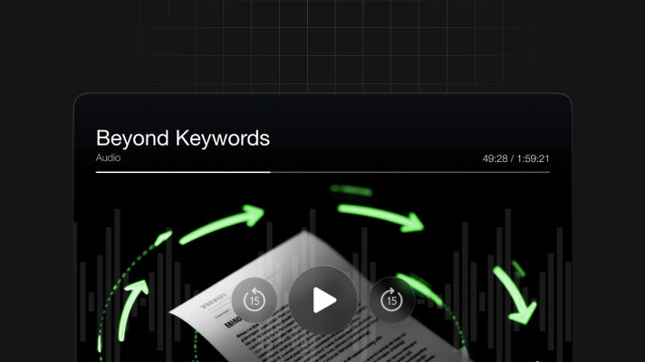 Beyond Keywords - Audio