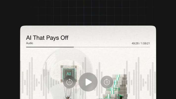 AI That Pays Off - Audio