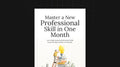 Master a New Professional Skill in One Month - Bundle