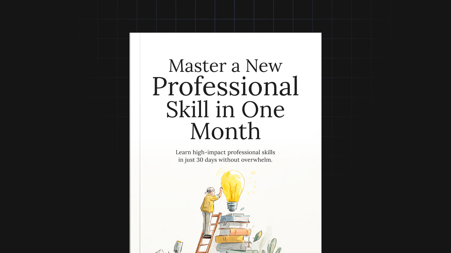Master a New Professional Skill in One Month - Bundle