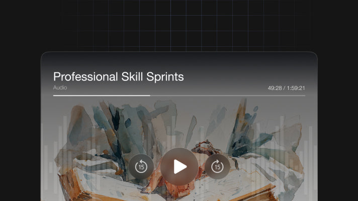 Professional Skill Sprint - Audio