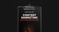 Content Marketing KPI Framework Implementation - Checklist