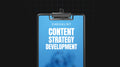The Content Strategy Development - Checklist