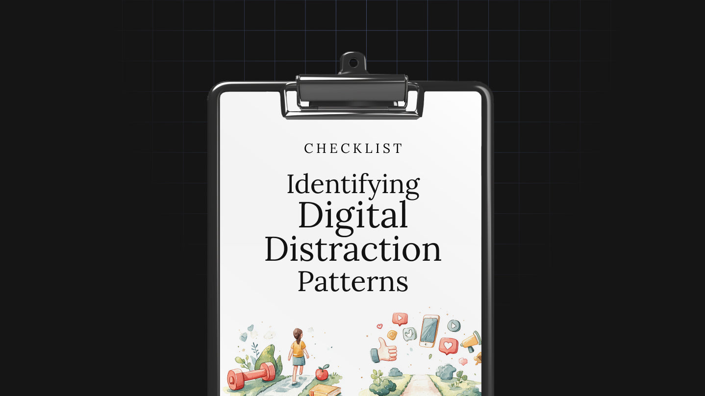 Identifying Digital Distraction Patterns - Checklist