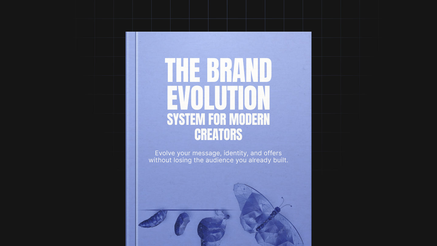 The Brand Evolution System for Modern Creators - Ebook