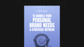 13 Signals Your Personal Brand Needs a Strategic Refresh - List