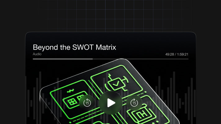 Beyond the SWOT Matrix - Audio