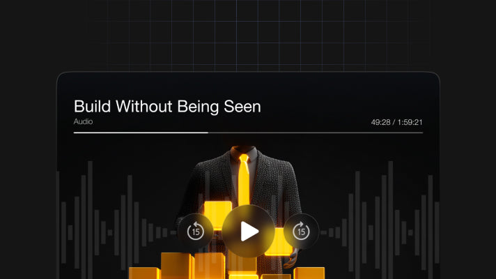 Build Without Being Seen - Audio