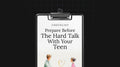 Prepare Before the Hard Talk With Your Teen - Checklist