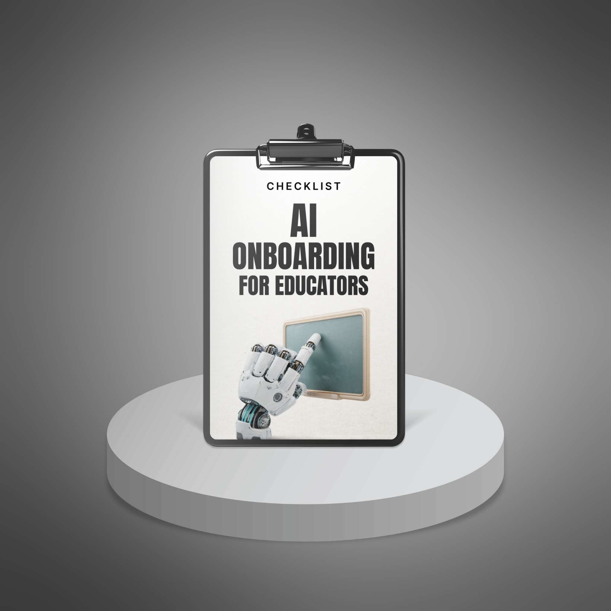 AI Onboarding for Educators - Checklist