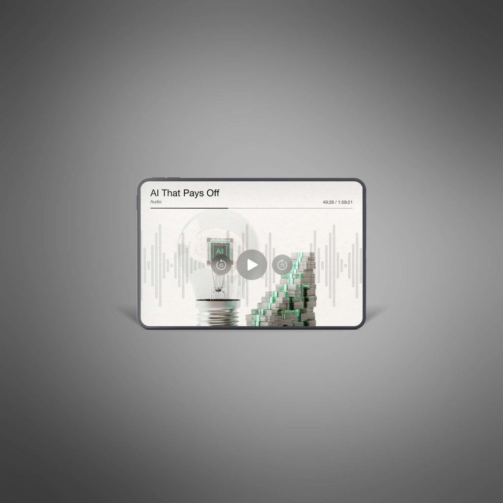 AI That Pays Off - Audio