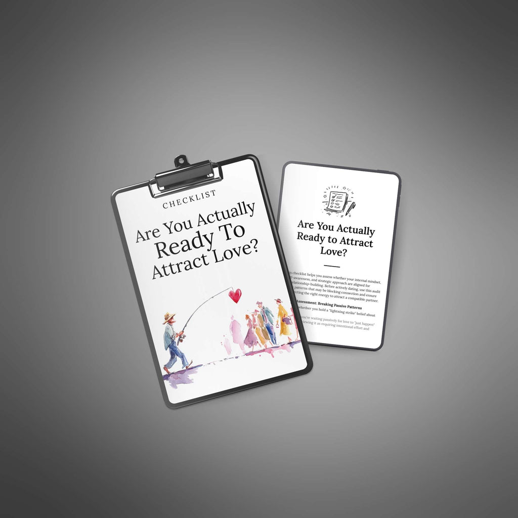 Are You Actually Ready to Attract Love? - Checklist