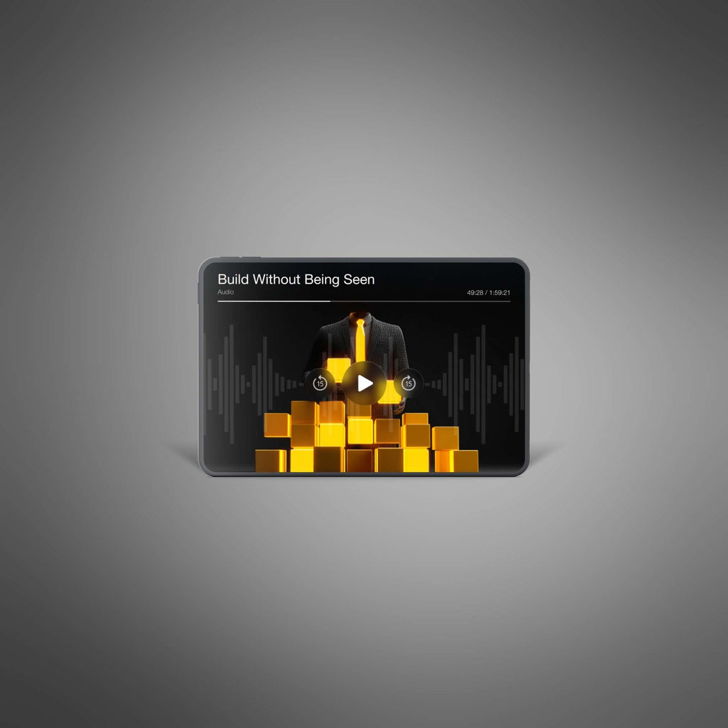 Build Without Being Seen - Audio