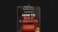 How to Build a Website - Checklist