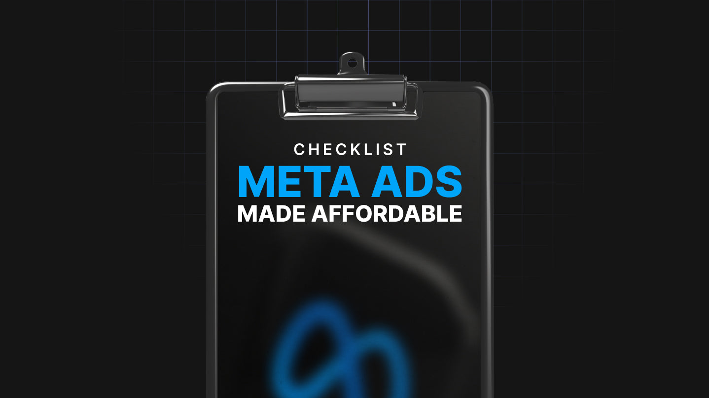 Meta Ads Made Affordable - Checklist