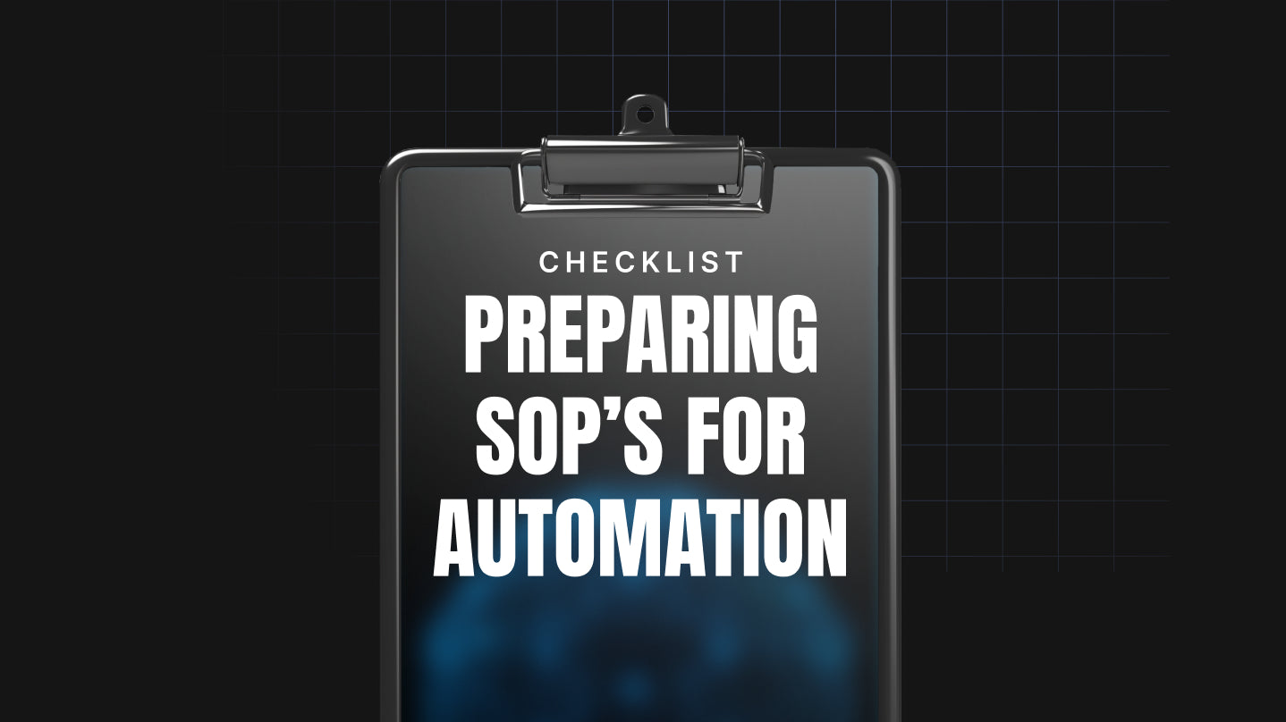 Preparing SOPs for Automation - Checklist