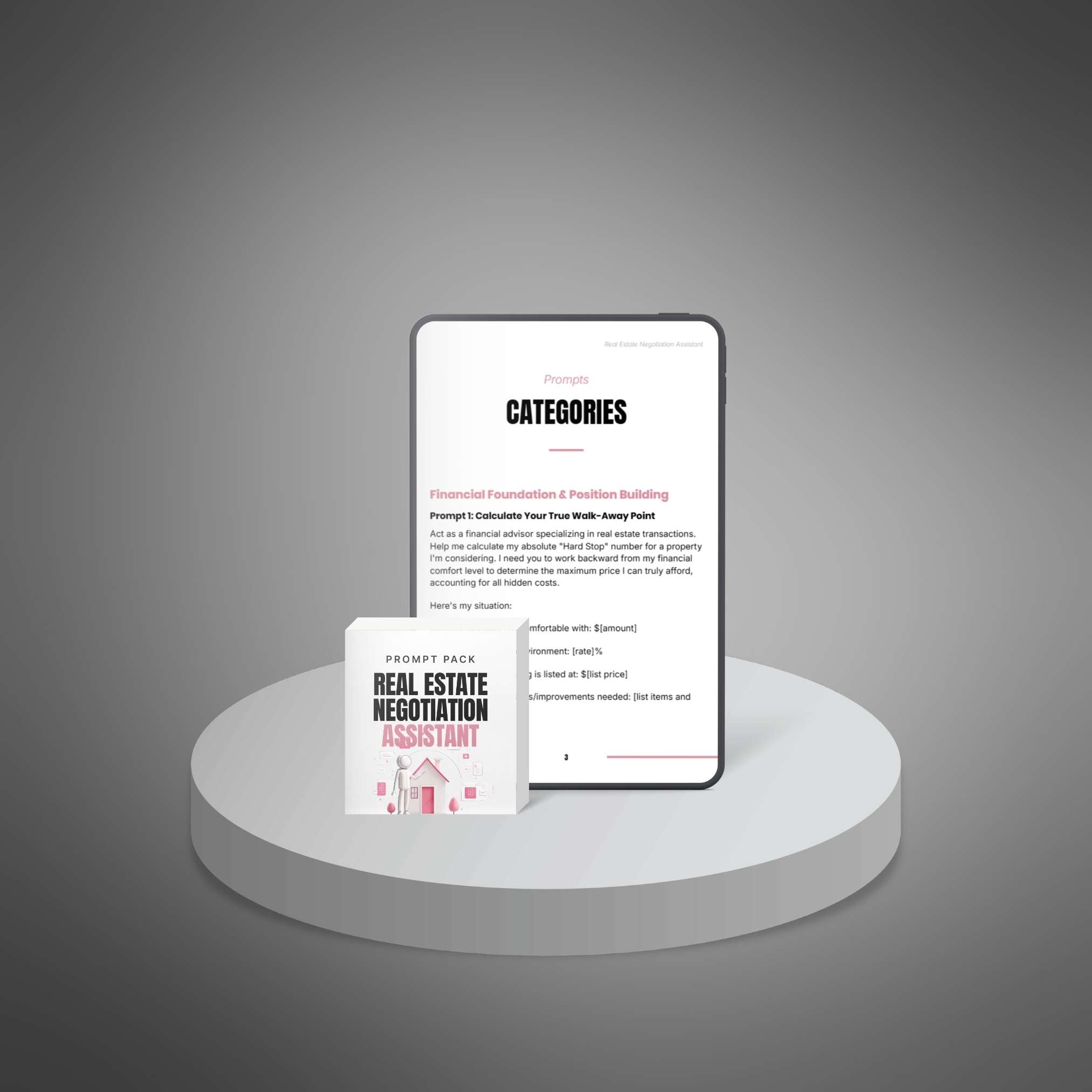 Real Estate Negotiation Assistant Prompt Pack