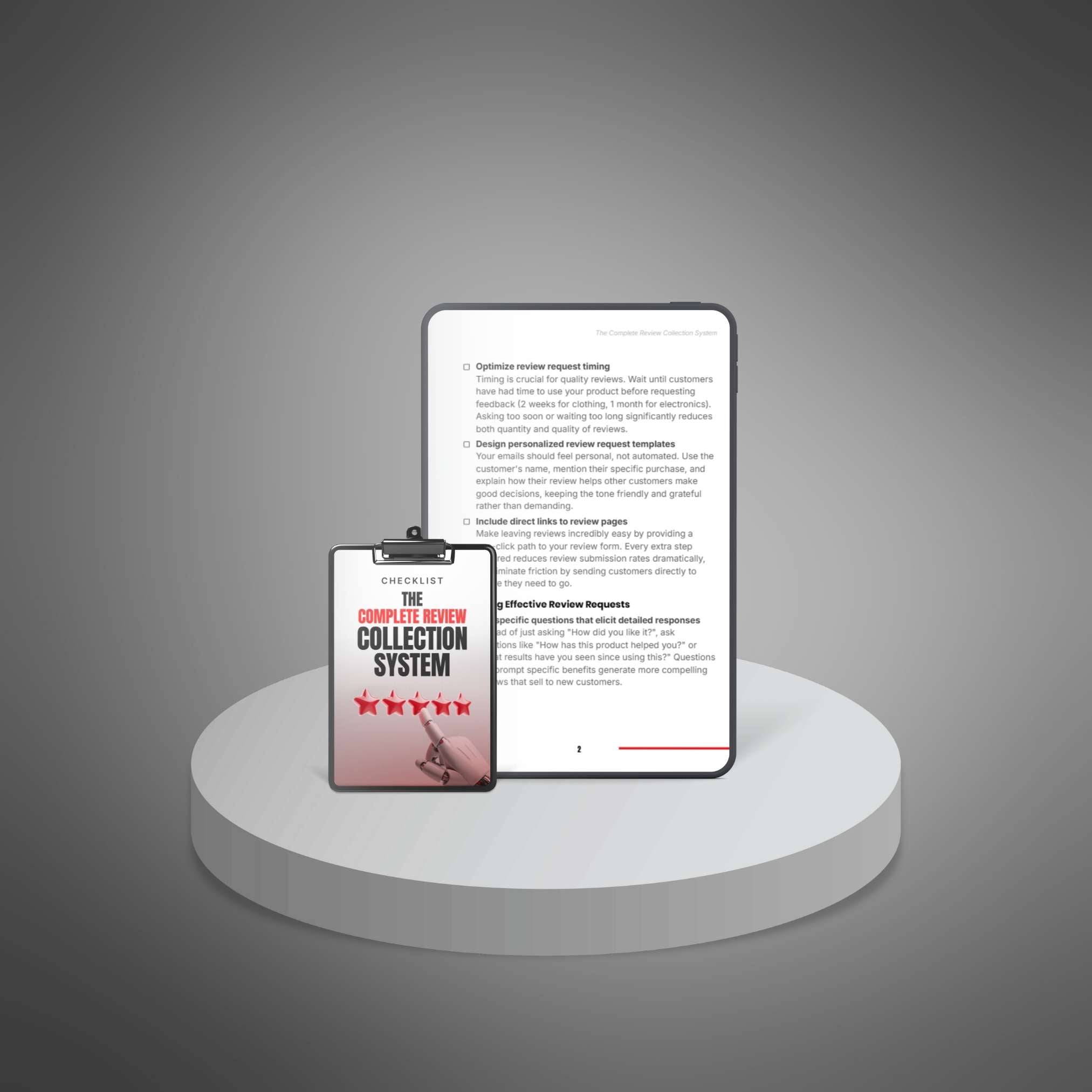 The Complete Review Collection System - Checklist