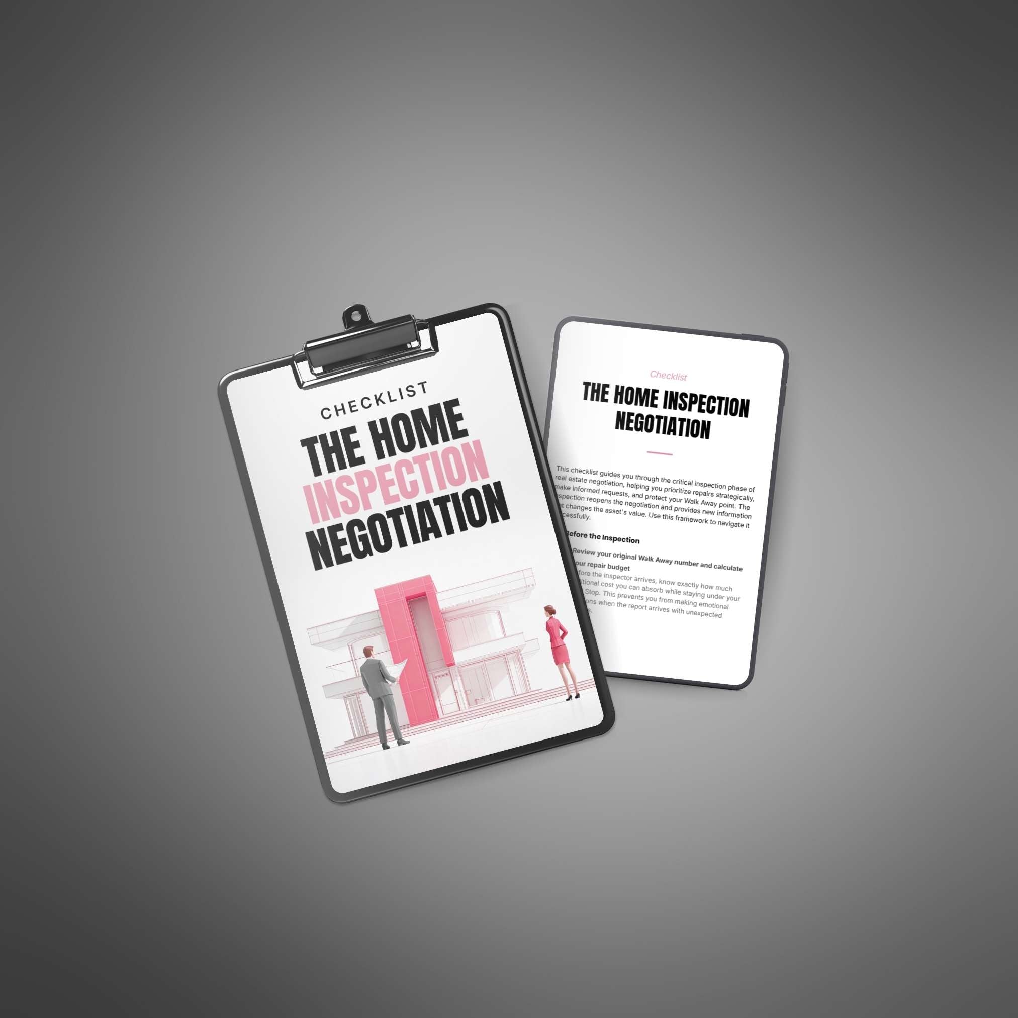 The Home Inspection Negotiation Checklist - Checklist