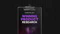 Winning Product Research - Checklist