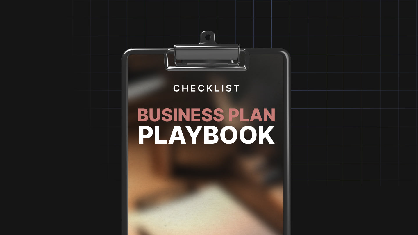 Your Business Plan Playbook - Checklist